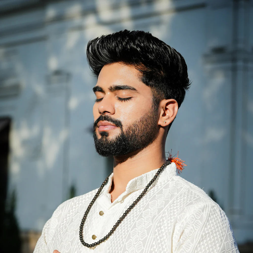 Original Karungali Malai 108 Beads Ebony Wood